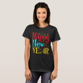 Happy New Year 2026 And Merry Christmas New Year E Tシャツ (正面フル)