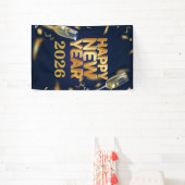 Happy New Year 2026 Banner 横断幕 (インサイチュ)