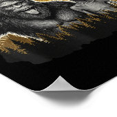 Happy New Year 2026 Bigfoot Alien Lovers New Years ポスター (角)