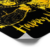 Happy New Year 2026 Bigfoot Alien Lovers New Years ポスター (角)