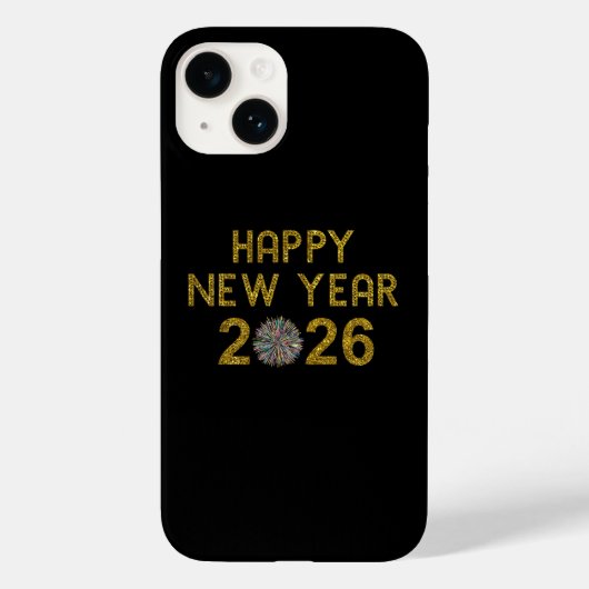 Happy New Year 2026 Case-Mate iPhoneケース (裏面)