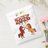 Happy New Year 2026 – Celebrating Horses with Cham フェイバーバッグ (封をした状態)