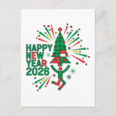 Happy New Year 2026 Celebration シーズンポストカード (正面)