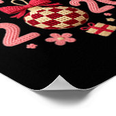 Happy New Year 2026 Celebration Cheer For Festive  ポスター (角)