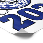 Happy New Year 2026 Celebration Design  ポスター (角)