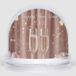 happy new year 2026 champagne lights