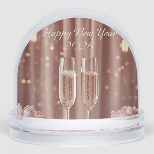 happy new year 2026 champagne lights (正面)