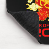 Happy New Year 2026 Chinese New Year Horse Zodiac  マウスパッド (コーナー)