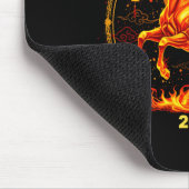 Happy New Year 2026 Chinese New Year Horse Zodiac  マウスパッド (コーナー)