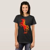 Happy New Year 2026 Chinese New Year Horse Zodiac  Tシャツ (正面フル)