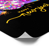 Happy New Year 2026 Colorful Family Matching Celeb ポスター (角)