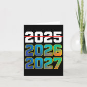 Happy New Year 2026 Coming Soon 2027 Funny 67 Meme カード (正面)