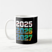 Happy New Year 2026 Coming Soon 2027 Funny 67 Meme コーヒーマグカップ (左)