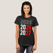Happy New Year 2026 Coming Soon 2027 Funny 67 Meme Tシャツ (正面フル)