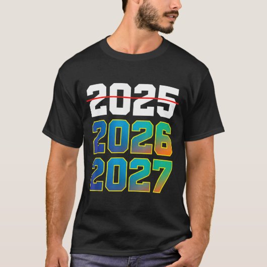 Happy New Year 2026 Coming Soon 2027 Funny 67 Meme Tシャツ (正面)