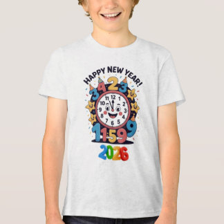 Happy New Year 2026 Countdown Clock トライブレンドＴシャツ