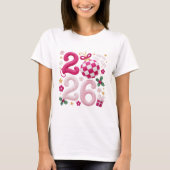 Happy New Year 2026, Crochet Yarn Tシャツ (正面)