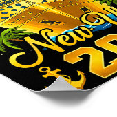 Happy New Year 2026 Cruising Into The New Year 202 ポスター (角)