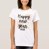 Happy New Year 2026 Custom Tシャツ (正面)