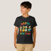 Happy New Year 2026 Cute Duck Party Gift  Tシャツ (正面フル)