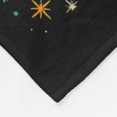 Happy New Year 2026 Cute Gnome Party Gift  フリースブランケット (角)