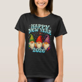 Happy New Year 2026 Cute Gnome Party Gift  Tシャツ (正面)