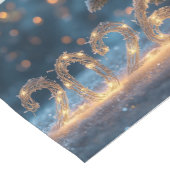 happy new year 2026 cute winter fox holiday ショートテーブルランナー (コーナー)