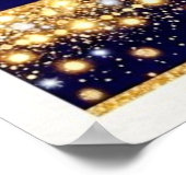 Happy New Year 2026 Decorative artwork fireworks 2 ポスター (角)