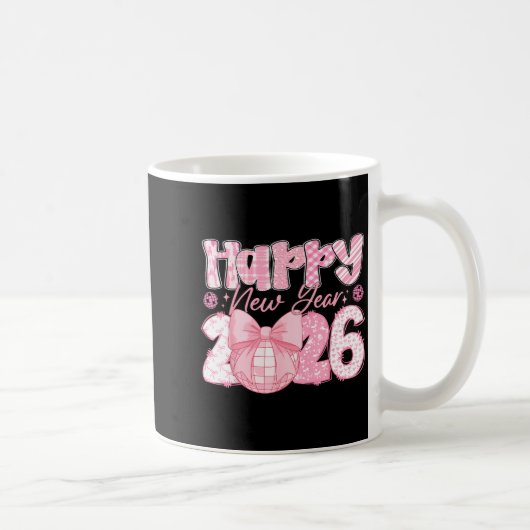 Happy New Year 2026 Eve Party Family Matching Men  コーヒーマグカップ (右)