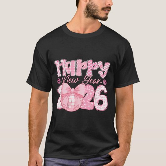 Happy New Year 2026 Eve Party Family Matching Men  Tシャツ (正面)