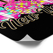 Happy New Year 2026 Family Celebration New Years E ポスター (角)