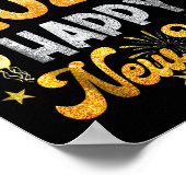 Happy New Year 2026 Family Matching Happy New Year ポスター (角)