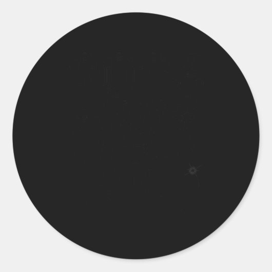 Happy New Year 2026 Fireworks  ラウンドシール (正面)