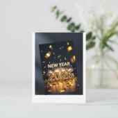 Happy New Year 2026 – Fresh Start, New Hopes Greet ポストカード (スタンド正面)