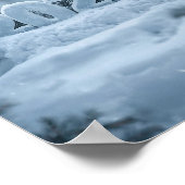 happy new year 2026 frosty winter poster ポスター (角)