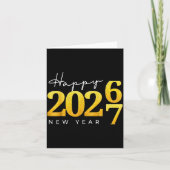 Happy New Year 2026 Funny 67 New Year Countdown Si カード (正面)