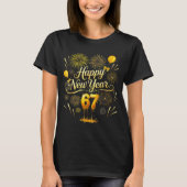 Happy New Year 2026 Funny 67 Six Seven Meme Gen Al Tシャツ (正面)