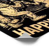 Happy New Year 2026 Funny Bigfoot And Alien Lovers ポスター (角)