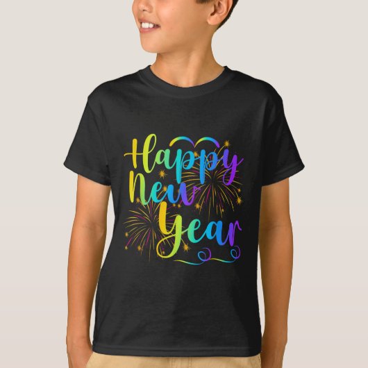 Happy New Year 2026 Funny Family Friend New Year E Tシャツ (正面)