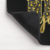 Happy New Year 2026 Gold Leopard Countdown Party F マウスパッド (コーナー)