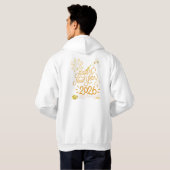 Happy New Year 2026 Hoodie パーカ (裏面フル)