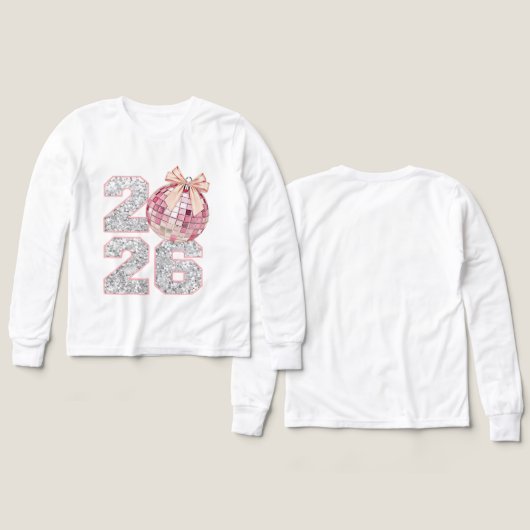 Happy New Year 2026 Kids (デザイン 正面＆背面)