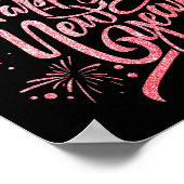 Happy New Year 2026 Loading Fireworksパーティー ポスター (角)