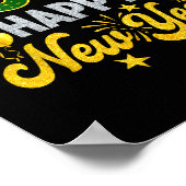 Happy New Year 2026 Matching Family  ポスター (角)