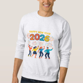 Happy New Year 2026 Men’s Holiday Gift Sweatshirt スウェットシャツ