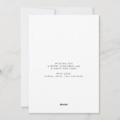 Happy New Year 2026 modern elegant photo シーズンカード (裏面)