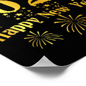 Happy New Year 2026 New Year Party Family Friends  ポスター (角)