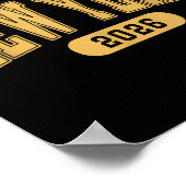 Happy New Year 2026 New Year Party Family Matching ポスター (角)