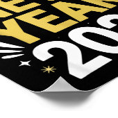 Happy New Year 2026 - New Year's Eve 2026  ポスター (角)