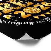 Happy New Year 2026 New Year's Eve Nye Party Crew  ポスター (角)